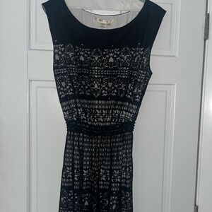 Black and white dress